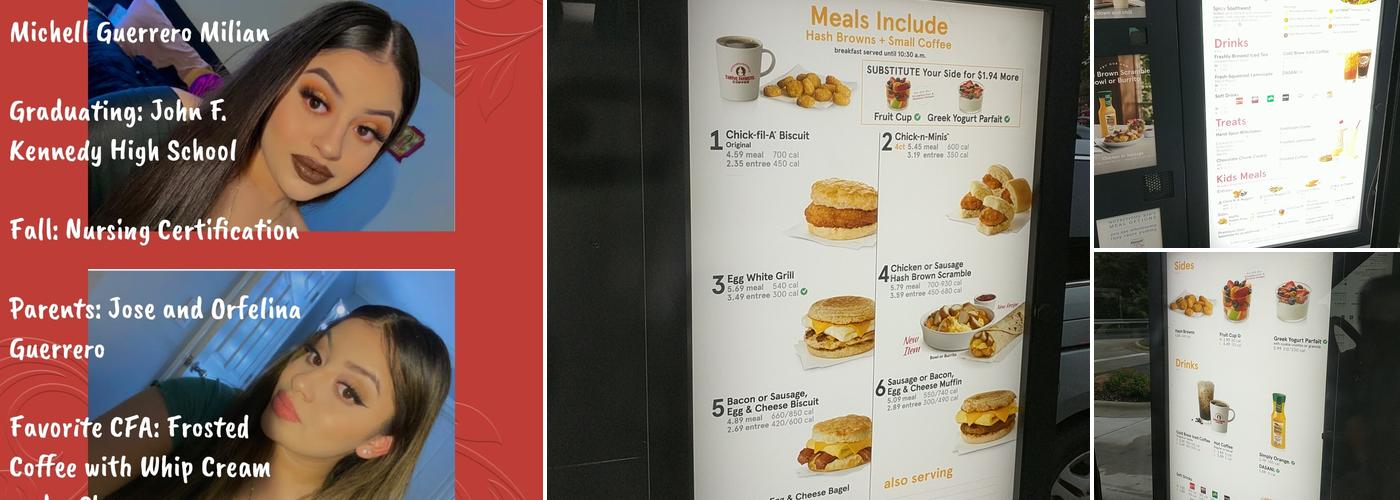 Chick-fil-A Menu