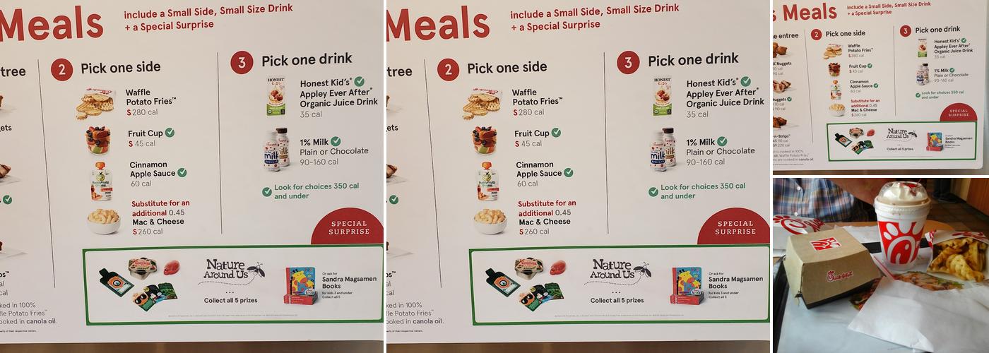 Chick-fil-A Menu