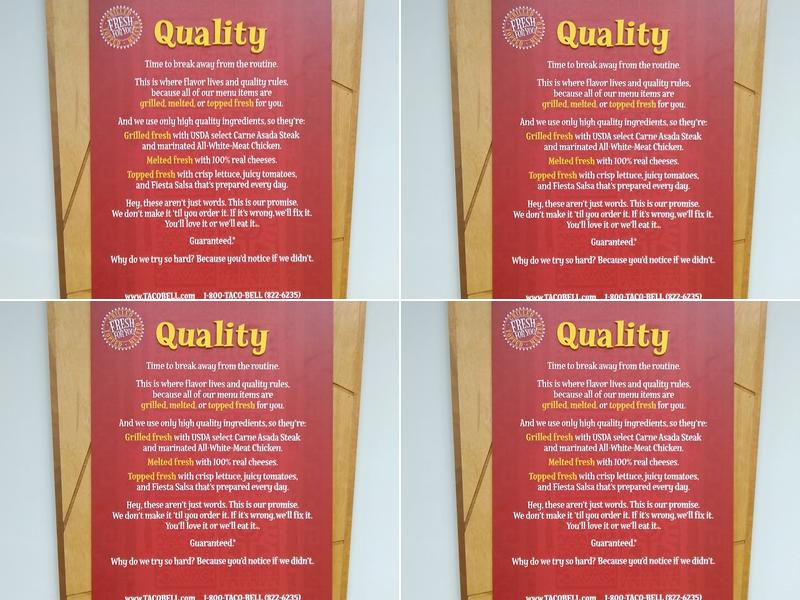 Taco Bell Menu