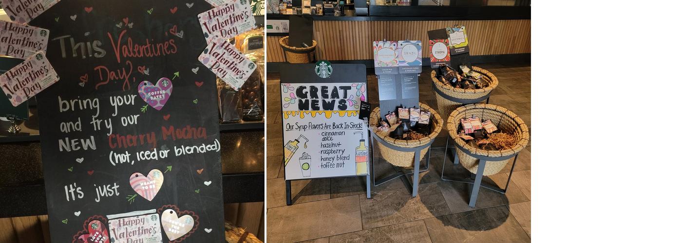 Starbucks Coffee Company Menu