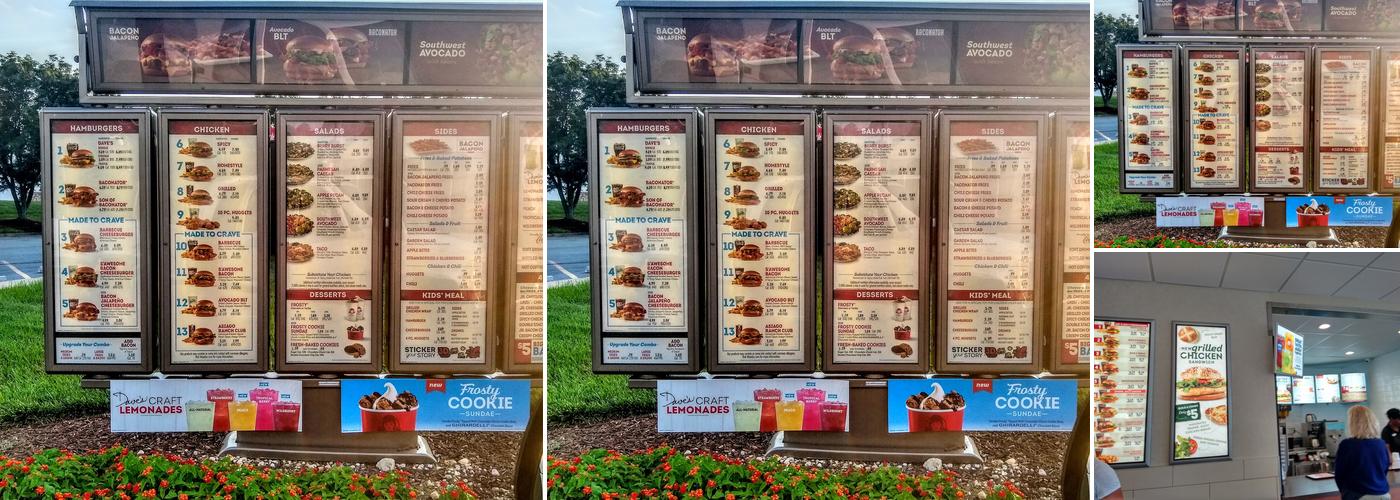 Wendy's Menu
