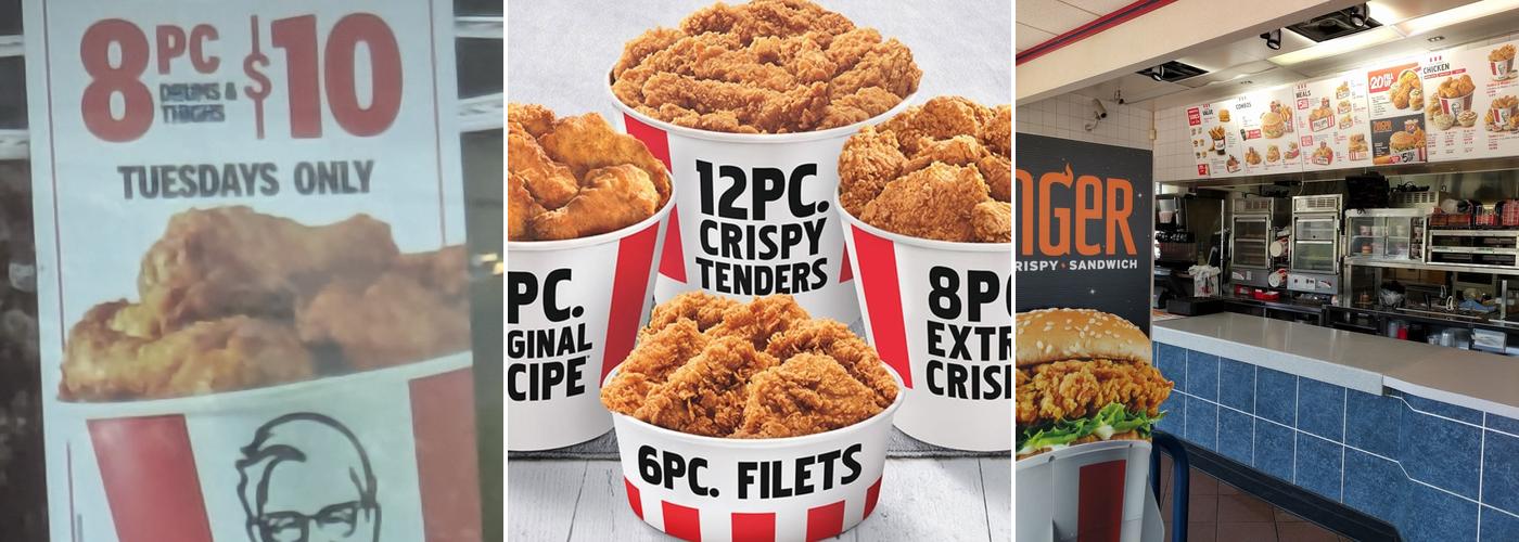 KFC Menu