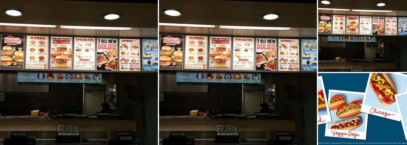 Wienerschnitzel Menu