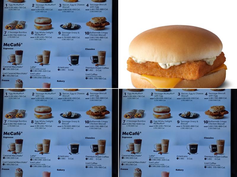 McDonald's Menu