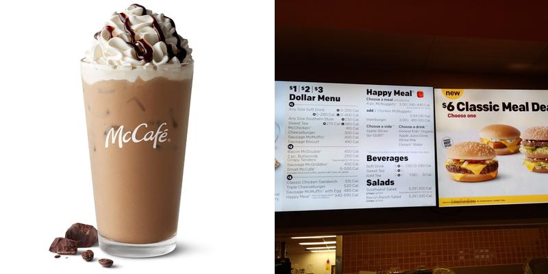 McDonald's Menu