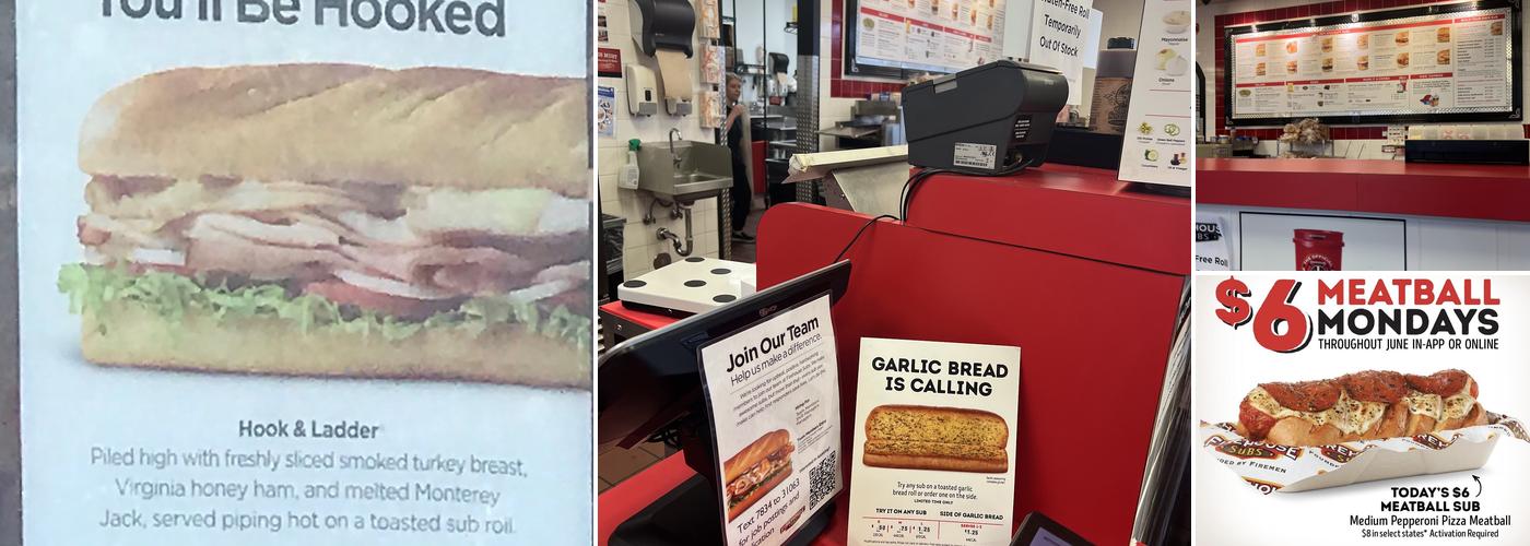 Firehouse Subs Northsight & Raintree Menu