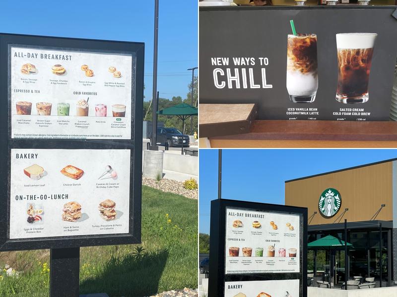 Starbucks Menu