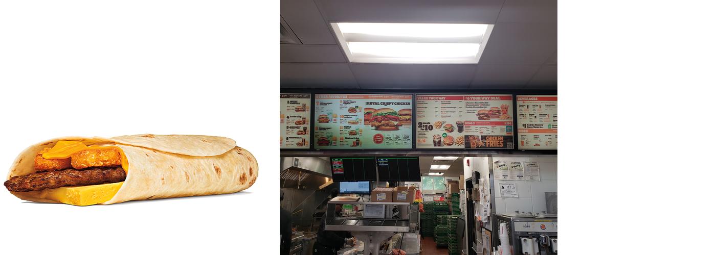 Burger King Menu