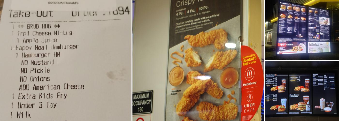 McDonald's Menu