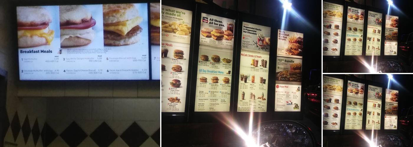 McDonald's Menu