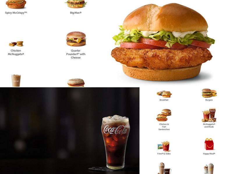 McDonald's Menu