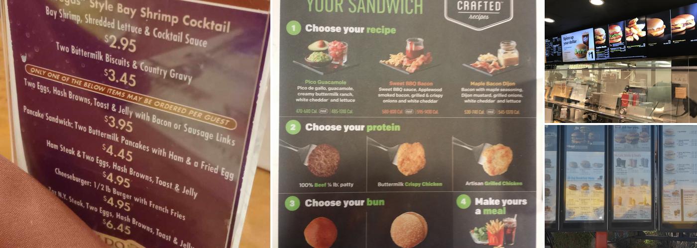 McDonald's Menu