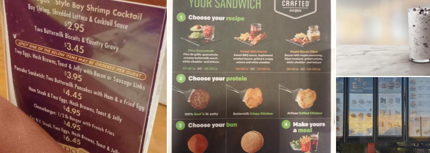 McDonald's Menu