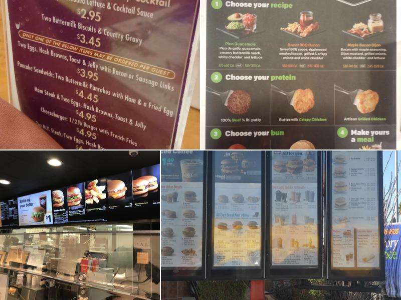 McDonald's Menu