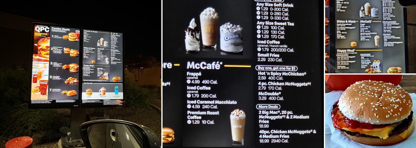 McDonald's Menu