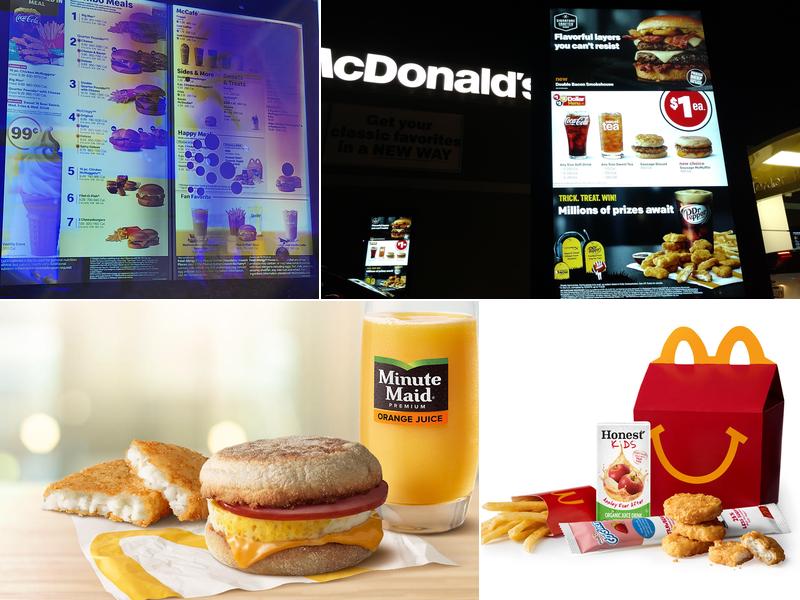 McDonald's Menu
