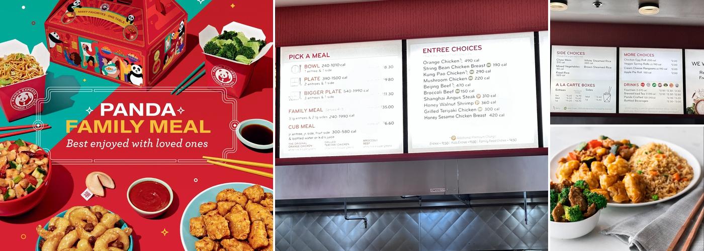 Panda Express Menu