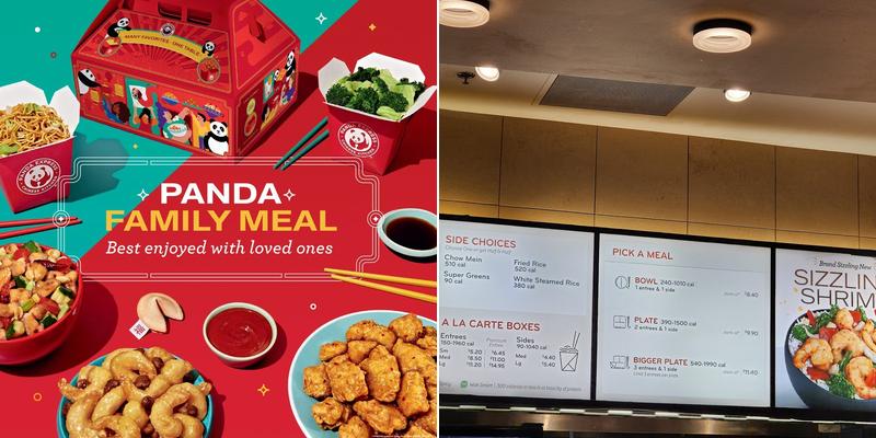 Panda Express Menu