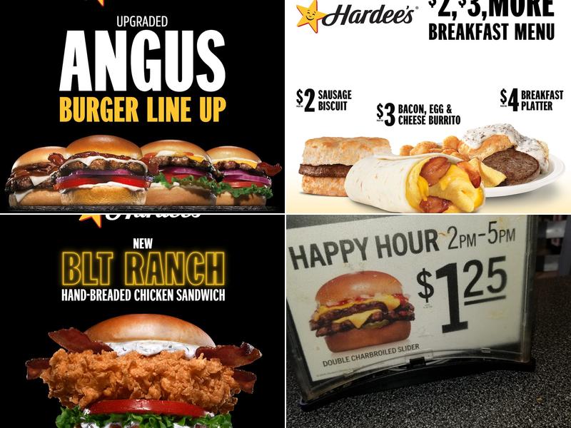 Hardee's Menu