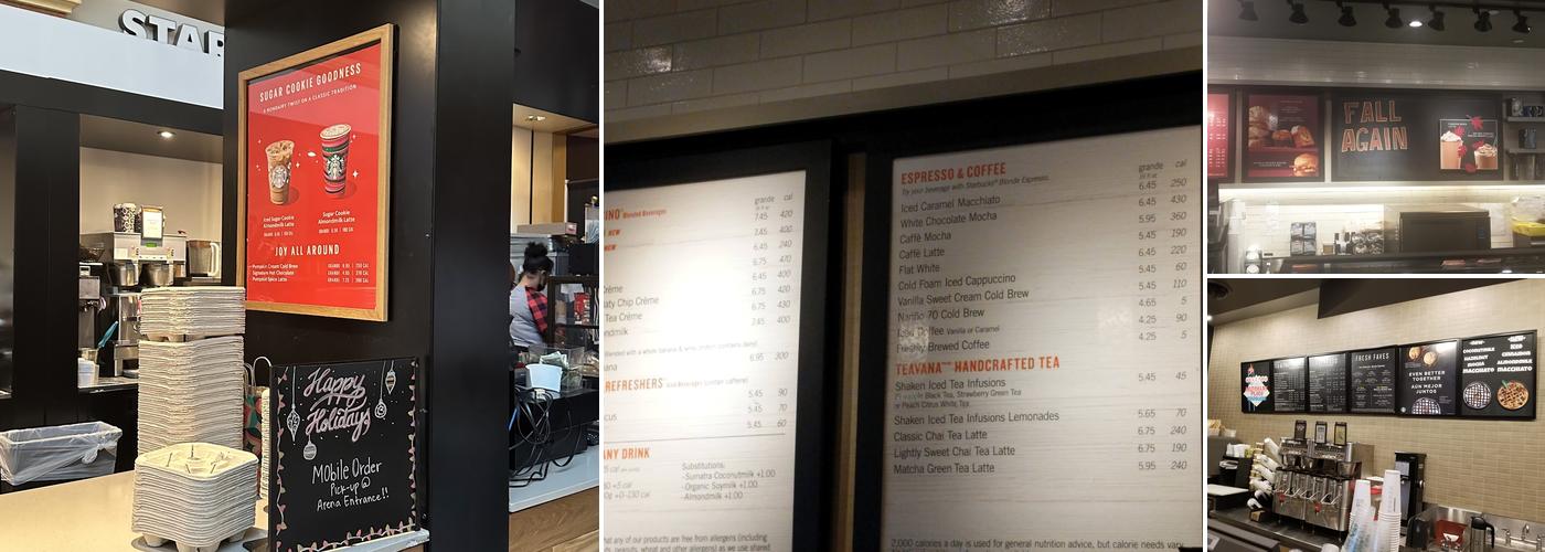 Starbucks Menu