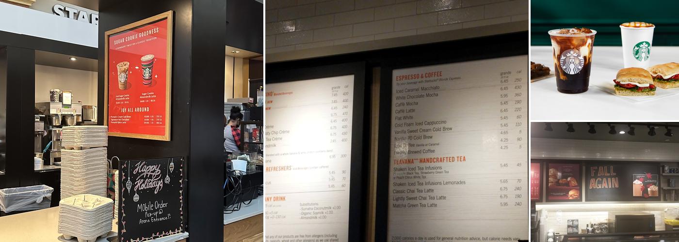 Starbucks Menu