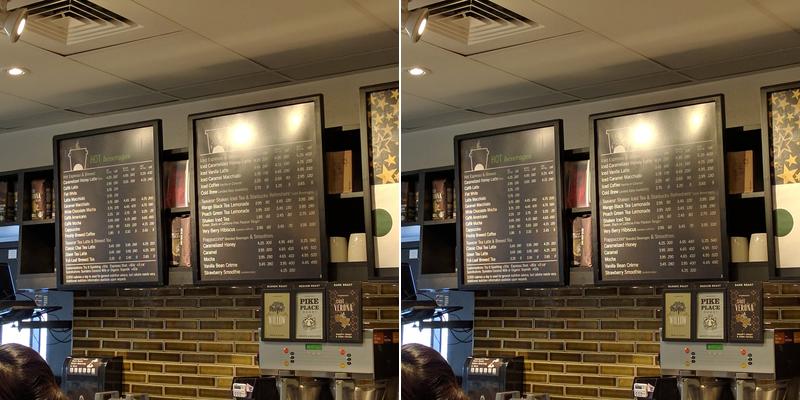 Starbucks Menu