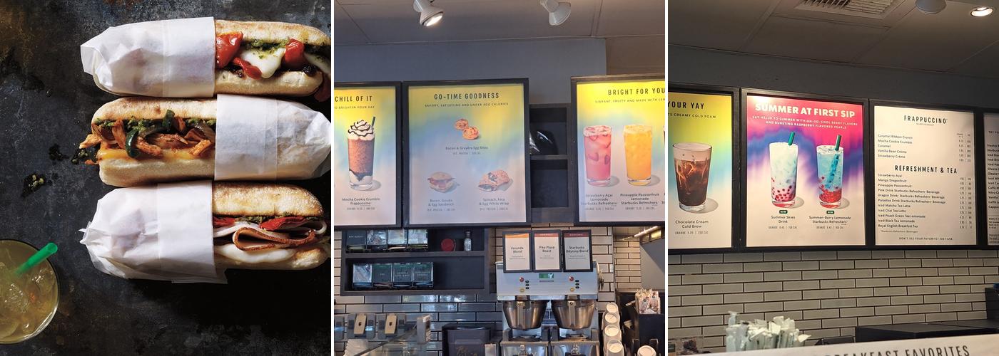 Starbucks Menu
