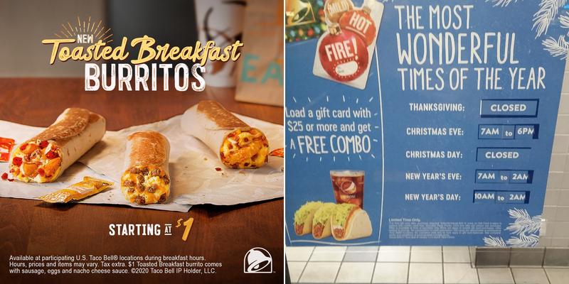 Taco Bell Menu