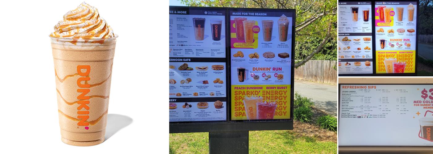 Dunkin' Menu