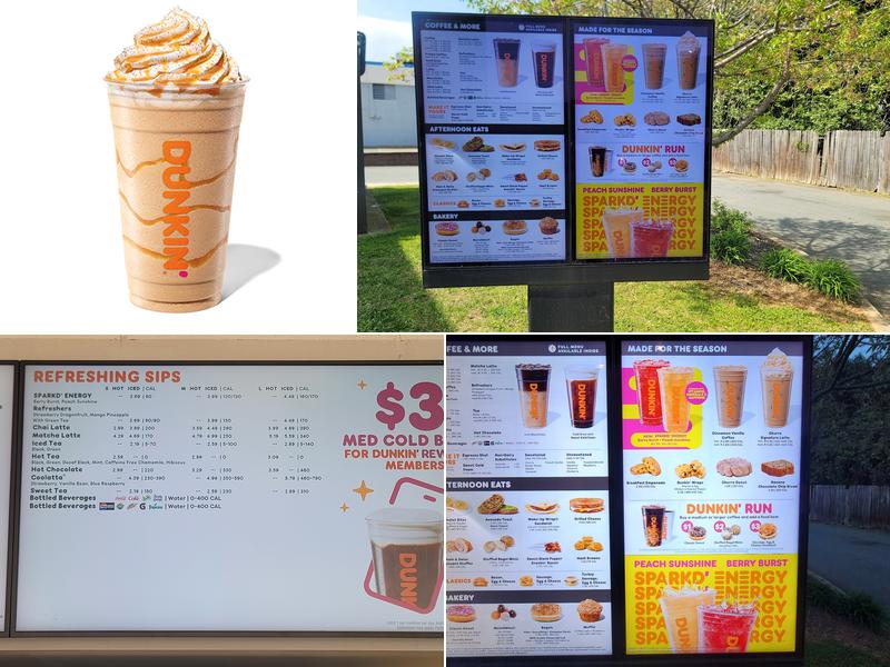 Dunkin' Menu
