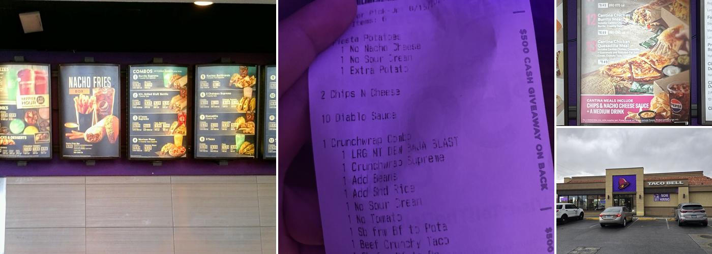 Taco Bell Menu