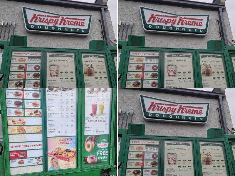 Krispy Kreme Menu