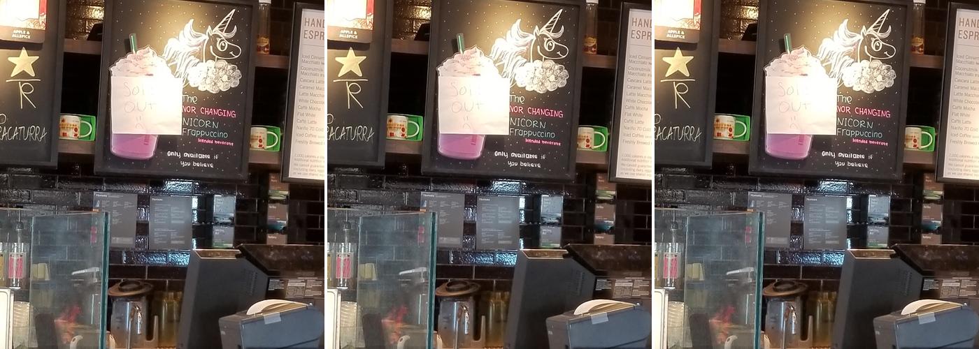 Starbucks Menu