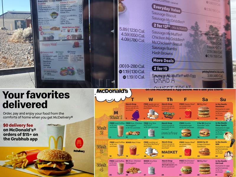 McDonald's Menu
