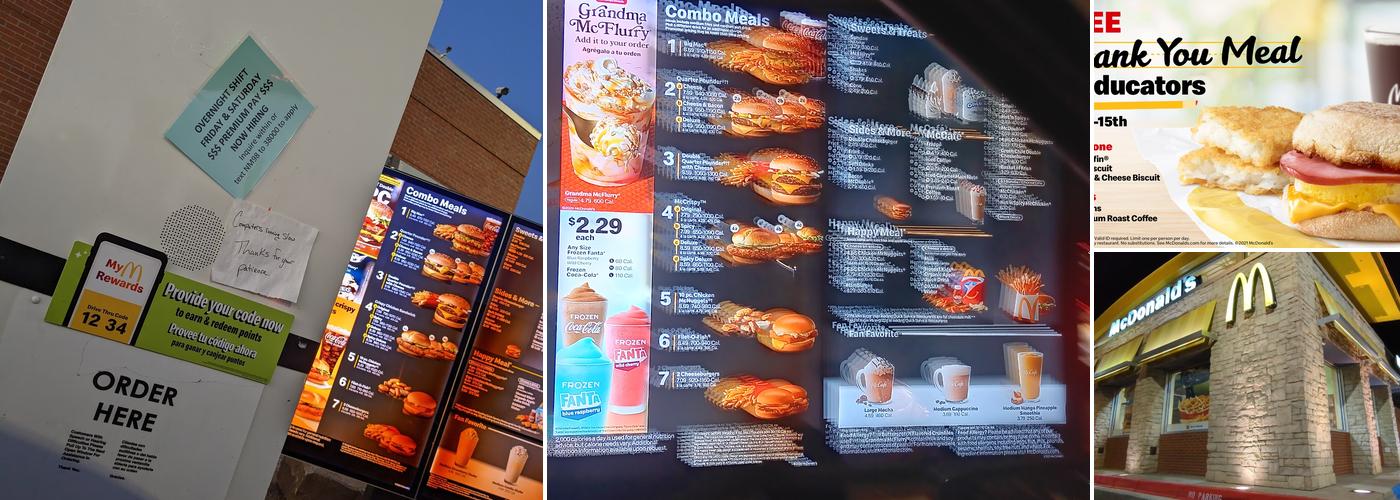 McDonald's Menu