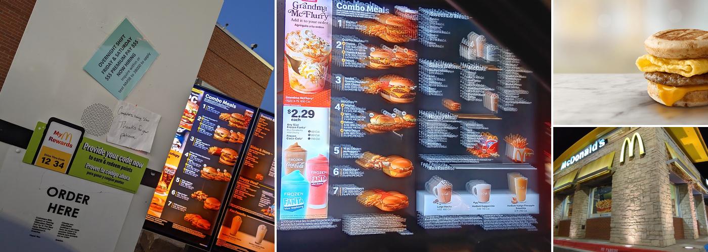McDonald's Menu