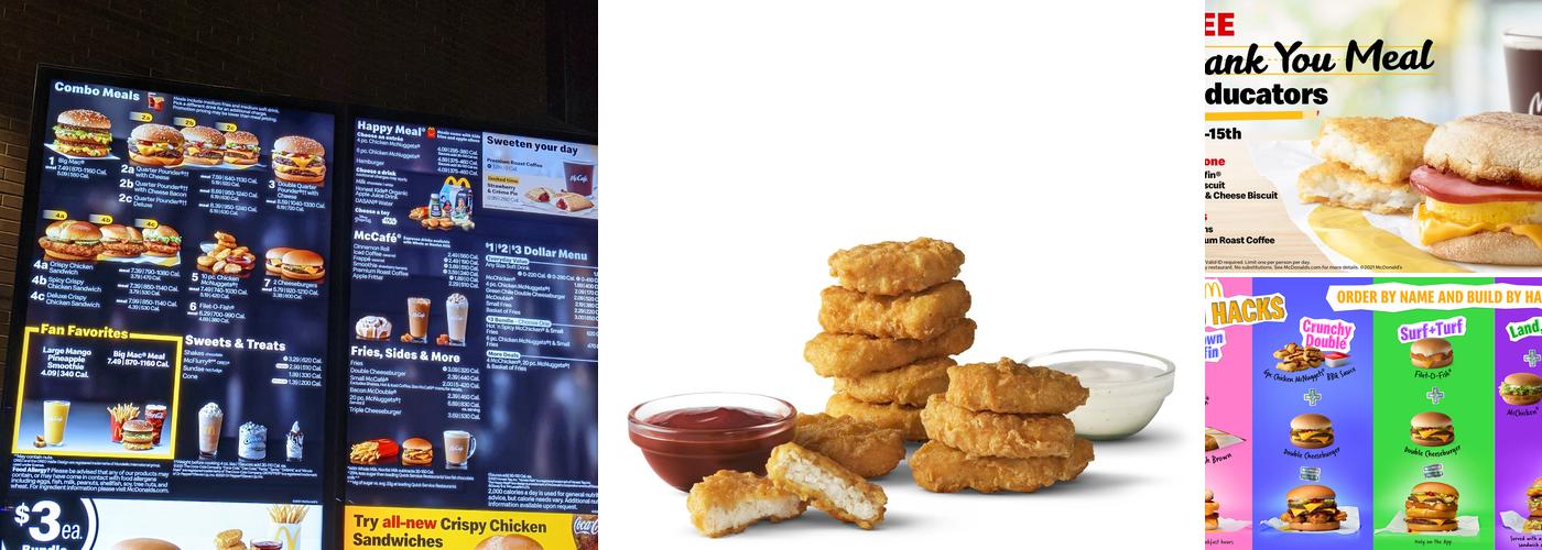 McDonald's Menu