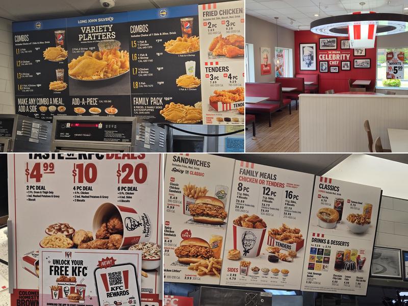 Long John Silver's | KFC Menu