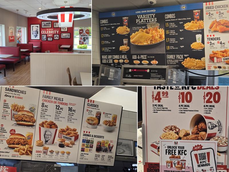 Long John Silver's | KFC Menu