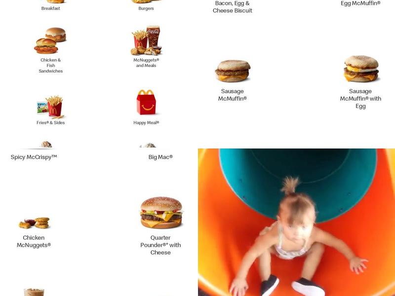 McDonald's Menu