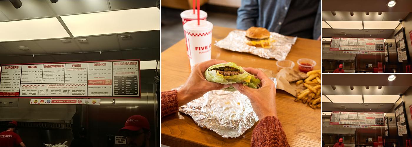 Five Guys Menu
