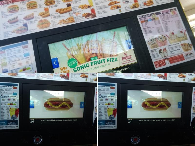 Sonic Drive-In Menu