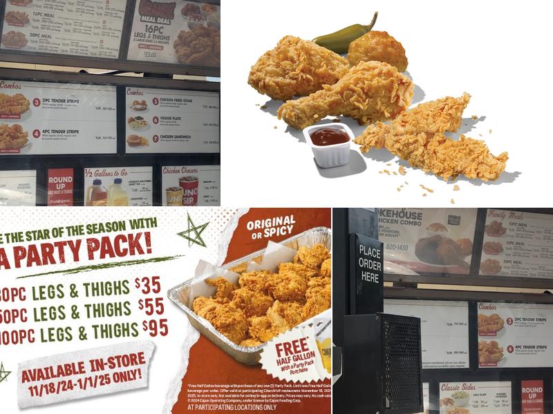 Church's Texas Chicken Menu