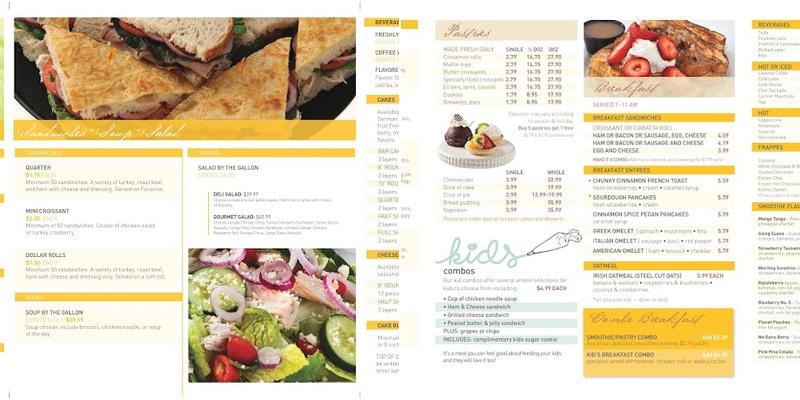 Kneaders Bakery & Cafe Menu