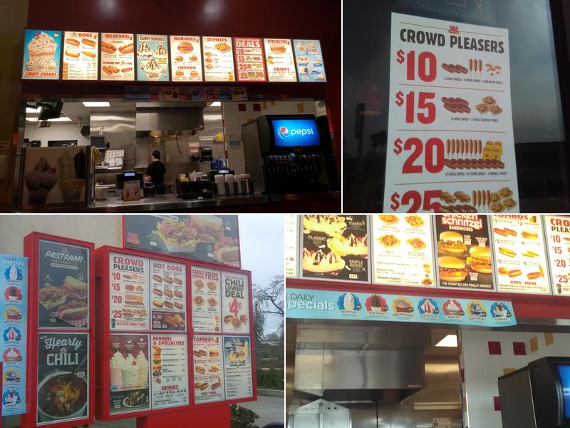 Wienerschnitzel Menu