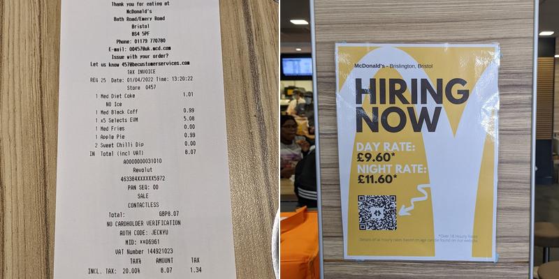 McDonald's Menu