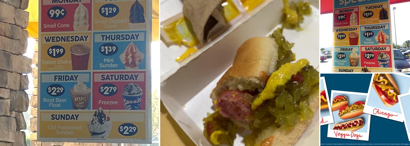 Wienerschnitzel Menu