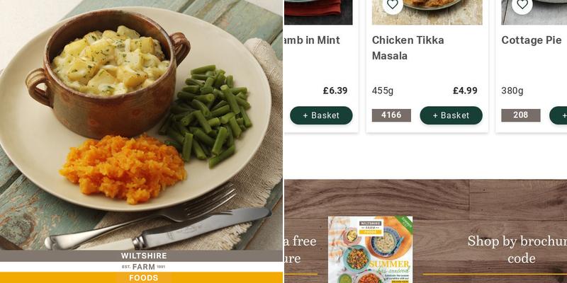 Wiltshire Farm Foods Ltd Menu