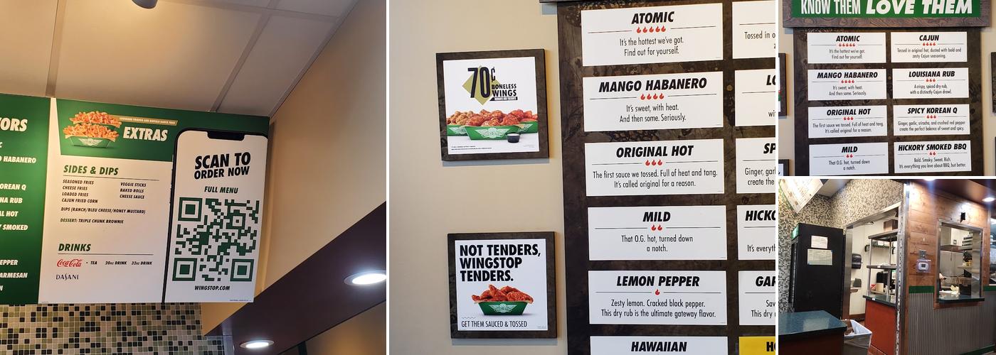 Wingstop Menu