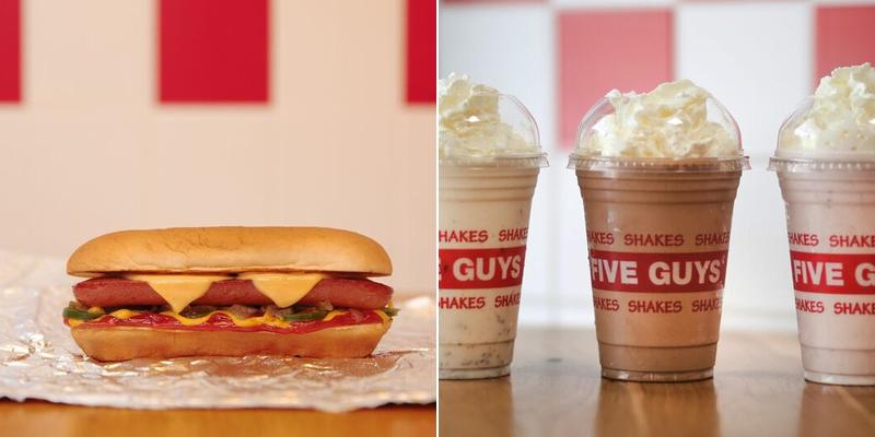 Five Guys Menu